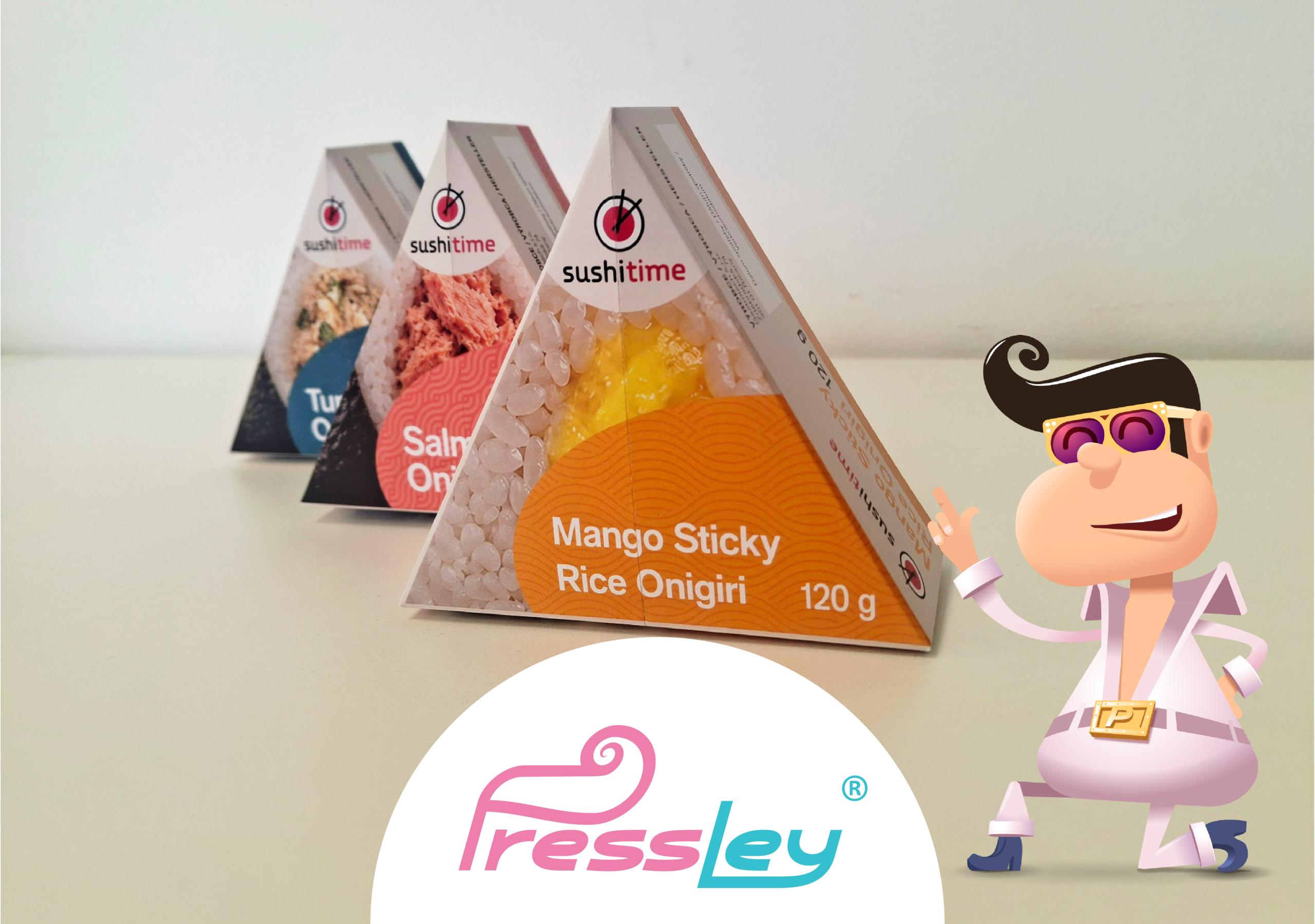 Original-Verpackungen für ONIGIRI